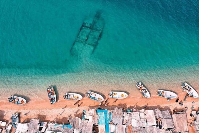 نقشه جزیره قشم (به همراه لوکیشن دقیق جاذبه ها)