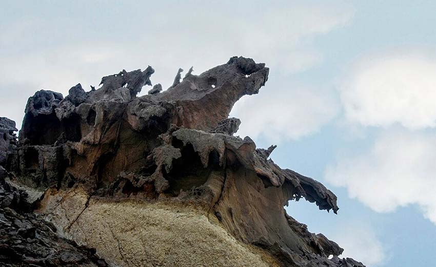 عکس دره مجسمه ها قشم